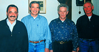 4 Gründungsmitglieder  des TTC